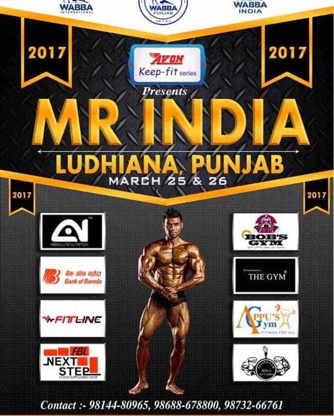 WABBA Mr India 2017