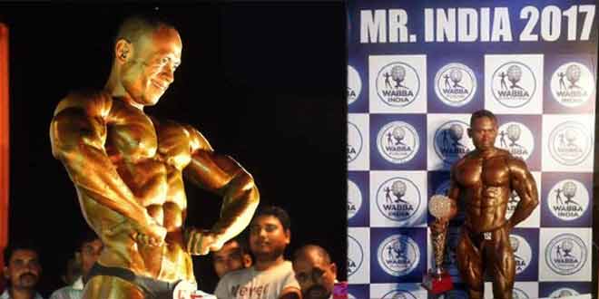 Golap Rabha_Posing at Mr India