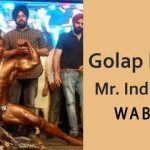 Golap Rabha_WABBA Mr India 2017