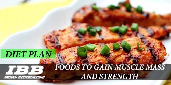 Food to Gain Muscle Mass and Strength