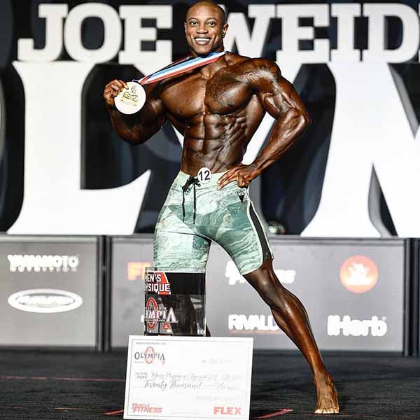 Mr Olympia 2018 Mens Physique Winner Brandon Hendrickson