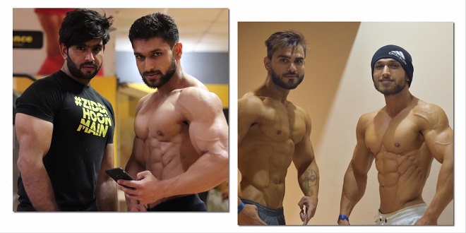 Sandeep Yadav with Trainer Deepak Gurawaliya