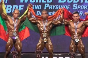 Nitin Mhatre wins Gold World bodybuilding 2018 results